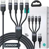 Joyroom USB-A auf USB-C/Lightning/Micro-USB 1,2 m Schwarz