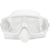 Zerodis Taucherbrille, Stark Versiegelte PC-Silikon-Anti-Fog-Tauchermaske Zum Schwimmen (Weiß)