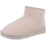 Ital-Design Stiefelette in Beige Gr. 37
