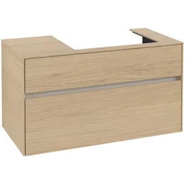 Villeroy & Boch Collaro Waschbeckenunterschrank 100 x 55 cm Nordic Oak