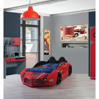 Autobett Luxury Safety in Rot - Rot