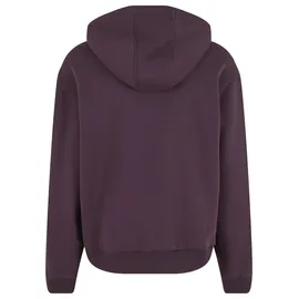 URBAN CLASSICS Fluffy Reißverschlusspullover Plum Purple L