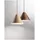 fabas luce gmbh Esino 1-flg. 33 cm kugelförmig Walnussfarben