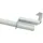 GARDINIA Spannvitrage Ø 9 mm, Metall, ausziehbar 60-90 cm, weiß