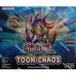 Konami Sammelkarte Yu-Gi-Oh! Display Rarität - Toon Chaos - 1.Auflage, 24 Deutsche Yugioh Boosterpacks