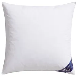Kopfkissen EXCELLENT "Venedig", weiß, B:80cm L:80cm, Bezug: 100% Baumwolle. Füllung: 85% Federn, 15% Daunen, Kopfkissen, Kopfkissen 40x40, 40x80, 80x80, allergiker geeignet (Hausstaub)