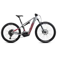 Ghost E-ASX 130 Universal 750Wh Bosch Fullsuspension Elektro Mountain Bike Gray/Riot Red - Matt/Glossy | S/39cm