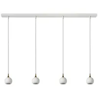 Lucide Led-Hängeleuchte Favori, Weiß, Metall, 10x100x100 cm, RoHS, Reach, höhenverstellbar, Nur In Filialen Erhältlich