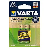 Varta Recharge Accu Recycled Mignon AA NiMH 2100mAh, 2er-Pack (56816-101-402)