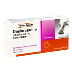 Desloratadin ratiopharm 5 mg Filmtabletten