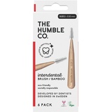 The Humble Co. Humble Interdental Brush Bambus- Interdentalbürsten - Size 2-0.50 mm - rot - 4er (4 x 6 Stk)