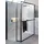 Riho Lucid Walk-In Duschwand 100 x 200 cm rechts schwarz matt G005034121