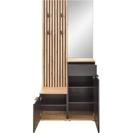 HBZ Kompaktgarderobe »Simple - B/H/T ca. 88,00x195,00x35,00