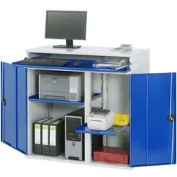 Rau Computer-Schrank - Modell 60 BxTxH 1100x520x1060mm
