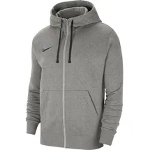Nike Park 20 Fleece Kapuzenjacke Herren dk grey heather/black/black XL