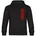 Kapuzen Sweatshirt Bayern Druck rot