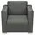vidaXL Sessel Polyester 82 x 73 x 78 cm dunkelgrau
