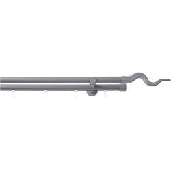 Good Life Kombi-Vorhangstange »Sepa«, 2 läufig-läufig, Fixmaß Good Life anthrazit L: 160 cm   Ø 20 mm