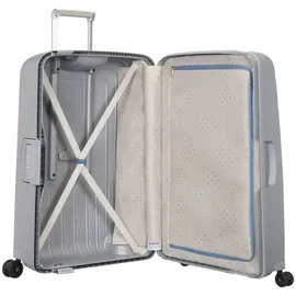 Samsonite S'Cure 4-Rollen 69 cm / 79 l silver