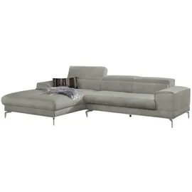 W.Schillig Eckcouch Chenille 3-Sitzer Grau