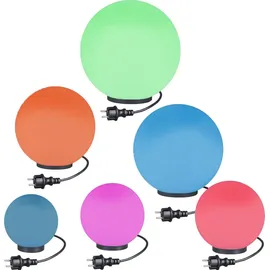 H4L Kugelleuchte weiß Ø 40 cm 3er Set inkl. Leuchtmittel