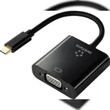 Renkforce USB-C / VGA Adapter 10 cm Schwarz
