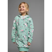 Kidsworld Sweatkleid in mint-bedruckt | Gr.: 92/98