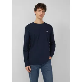 s.Oliver Strukturiertes Longsleeve blau XXL