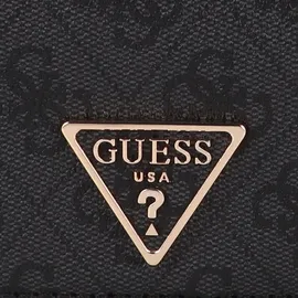 GUESS Noelle Xbody Flap Organizer Coal Logo