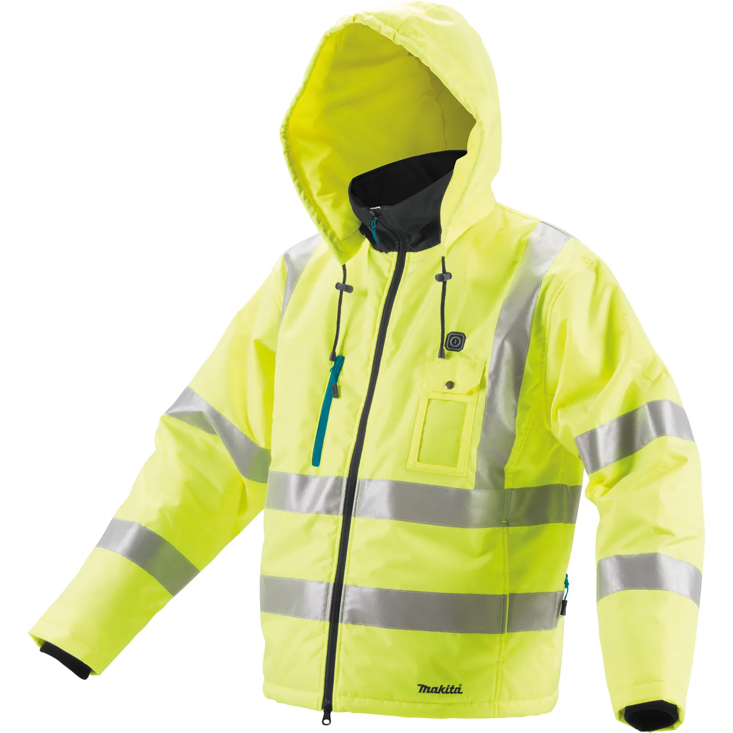 Makita Jacke - hohe Sichtbarkeit - M - Gewebe, 100% Polyester