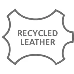 DONAU Notizbuch Recyceltes Leder braun 1350105-02