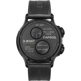 U-Boat 8889 Capsoil Doppiotempo DLC GMT 45mm 10ATM