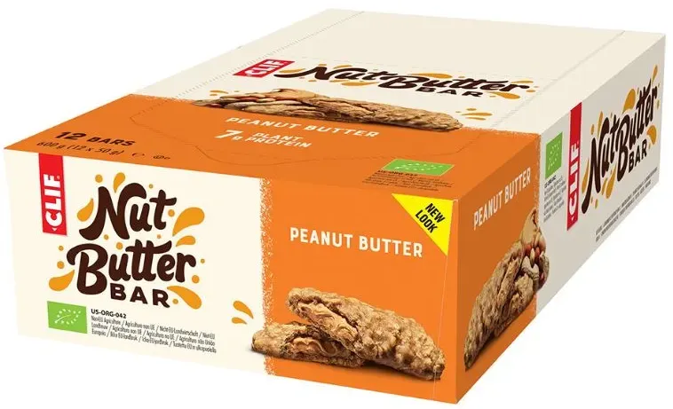 Clif Nbf Bar Peanut Butter Energieriegel 1 Karton = 12 Stück á 50g