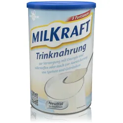 Cremilk Milkraft Aufbau- und Trinknahrung bei Mangelernährung - Neutraler Geschmack (480g)