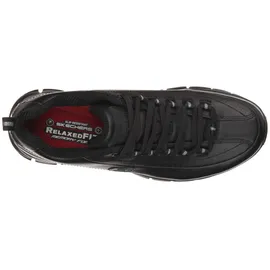 SKECHERS Sure Track Trickel Trainers, Black Leather, 40 EU