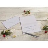 Sigel Sigel, Grusskarte + Briefpapier, Weihnachts-Karten (inkl. Umschläge) 25 Stk.)