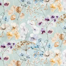 Estella Sonja Floral Mint 155 x 220 cm + 80 x 80 cm