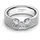 Pandora 194270C01 Damen-Ring Funkelnder Schmetterling breit Silber, 58/18,5