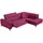 Egoitaliano Ecksofa Martine 2-Sitzer Lila