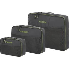 Travelite Accessoire Packtaschen Set 3 tlg., Packsack Accessoires Packing Cubes anthrazit |