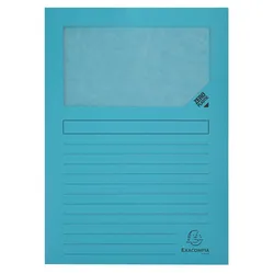 Exacompta 50000E 8x 50er Packung Fenstermappe FOREVER sortiert - Farben sortiert