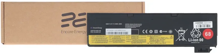 Neuer Encore Energy Akku für Lenovo ThinkPad T440 T440s T450 T450s T460 T460p T470p T550 T560 W550s X240 X250 X260 X270 L450 L460 L470 24Wh 11.4V 206