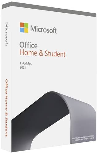 Microsoft Office 2021 Home & Students Box Windows, Mac Office-Paket