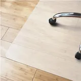karathomeliving Bodenschutzmatte Polypropylen 100 x 120 cm Semi-transparent