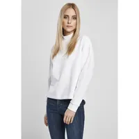 URBAN CLASSICS Oversized High Neck Crew Sweatshirt White S