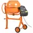 Hecht Betonmischer mit Fahrgestell 140 l