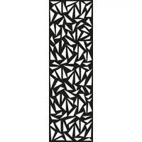 GROJA Designelement Triangle XL 180 x 60 cm Anthrazit/Aluminium