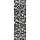 GROJA Designelement Triangle XL 180 x 60 cm Anthrazit/Aluminium