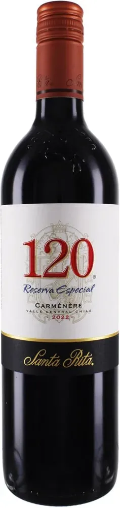 Vina Santa Rita 2022 Santa Rita 120 Carmenere Reserva Especial 2022 Carmenere Chile