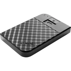 VERBATIM externe HDD-Festplatte "Fingerprint Secure", schwarz, 2 TB, Festplatten